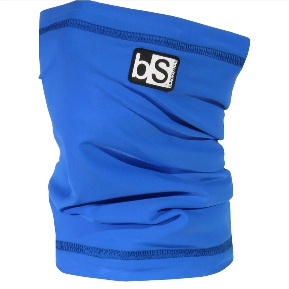 bS Blackstrap Unisex Kids Duel Layer Tube Neck Warmer/Gaitor In Corona Blue